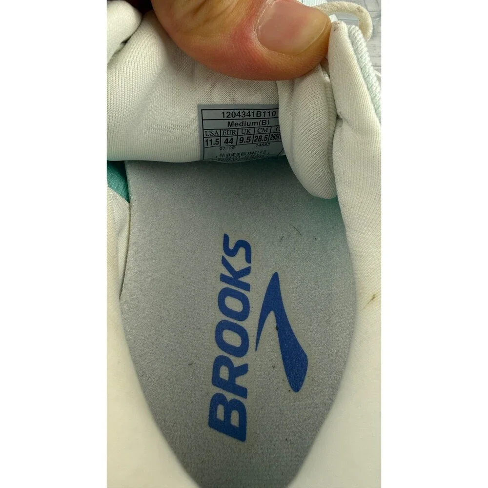 Brooks Glycerin 22 1204341B110 White 11.5B Womens Sneakers Running Shoes #507